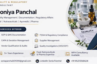 optimize your quality systems and ensure regulatory compliance