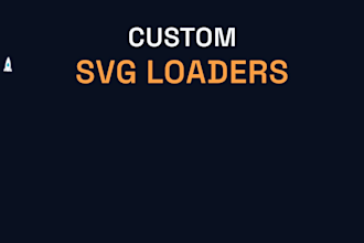 unique animated svg lottie loader for your website or app