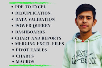 clean and format the excel data