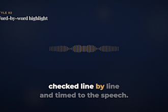 add accurate english subtitles to your video, srt file or burned in
