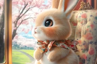 create realistic ai talking bunny videos with voice and lip sync