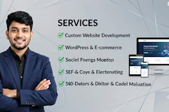 build high performance full stack website for your business