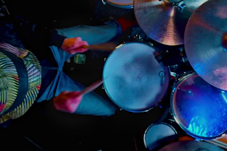 create afro caribbean drum cover video for your song for tiktok insta yt