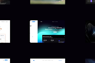 design your saas or ai web app UI UX in figma