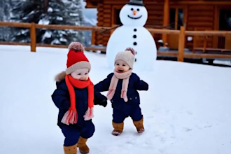 create viral ai baby dance video ai music dance  kids baby music video