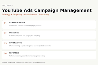 and optimize your google ads PPC campaigns