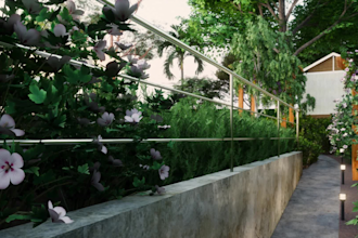 create a site plan and 3d landscape design for your outdoor space