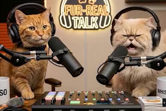 create ai talking animal, ai pet, dog and cat with lip sync