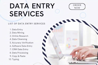 do fast data entry in 24 hourse