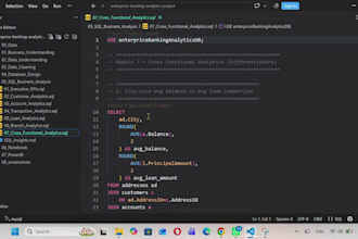 write, debug, and optimize mysql queries for power bi