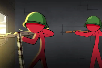 create a real stick figure and stick animation video