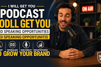 book you on podcasts and grow your brand authority
