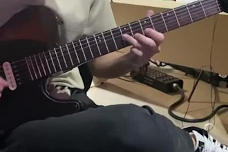 compose and record guitars for projects