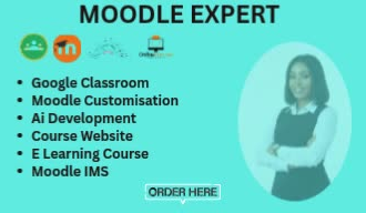 develop google classroom moodle ims ai development course website