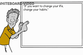 do whiteboard animation 2d explainer doodle animation, voice over doodle video