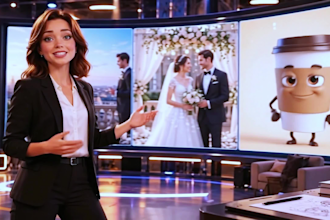erstelle ein deutsches animationsvideo werbevideo  meta advertising network