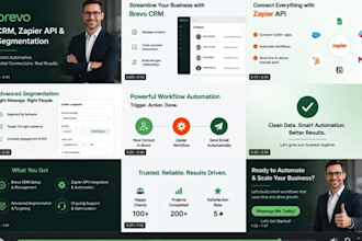 setup brevo crm integration zapier api integration brevo subscriber segmentation