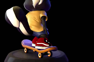 design and sculpt 3d printable toy characters