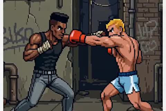 do your pixel art animation sprite sheet pixel game 2d pixel character animation
