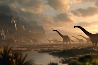 create videos explaining scientific discoveries and theories, prehistoric life