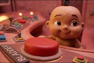create claymation ai 3d pregnancy baby stop motion animation videos