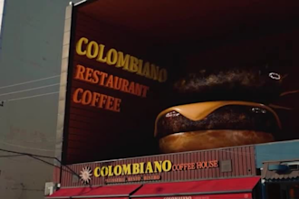 create a 3d anamorphic billboard animation for your brand