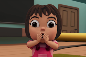 create 3d kids animation and nursery rhymes