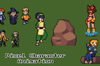 do pixel art character sprite sheet pixel game character aseprite and animation