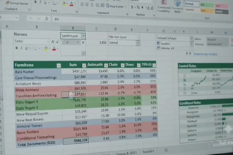 create professional excel spreadsheets, dashboards and trackers