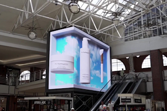 3d billboard 3d anamorphic billboard led screen billboard  cgi  product video