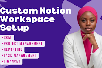 design customized notion template notion dashboard as a notion expert in 24hrs