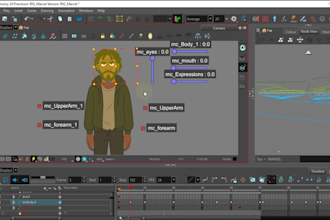 do rig 2d character very smoothly in toon boom