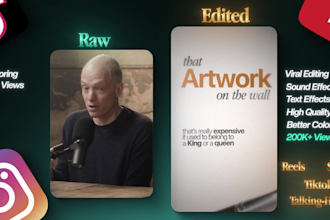 edit talking head videos with captions and b roll