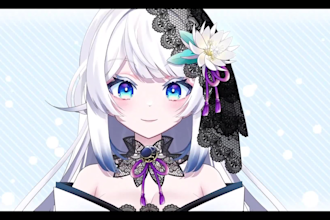 rig 2d vtuber model, live2d model, anime vtuber model for vtube studio