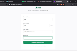 build a rest API using laravel, flask, or go