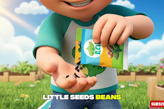 make kids learning video, animation for kids, nursery rhymes
