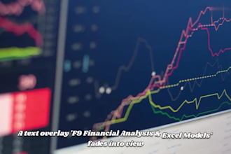 do f9 financial analysis excel models npv irr ratio analysis