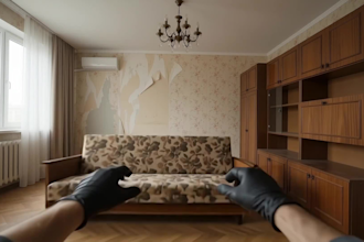 create a cinematic real estate construction timelapse and completion video