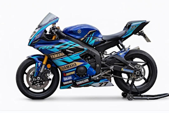 design professional motorcycle wrap and racing livery