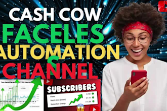 create and automate a profitable youtube cash cow channel