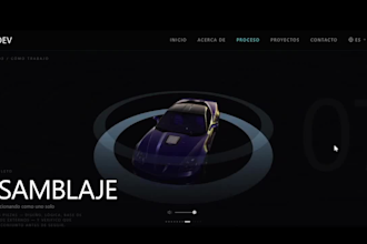 build an immersive 3d website with threejs and gsap