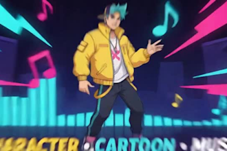 2d music video animation 2d cartoon animation animated music video 2d animation