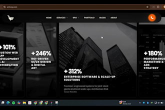 provide professional front end web development