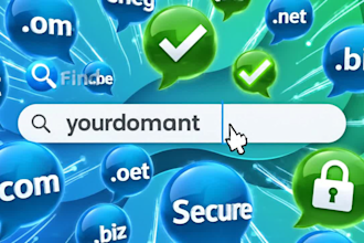 search and reserve a professional domain name for your brand