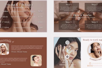 design canva website ugc portfolio canva website ugc portfolio canva website