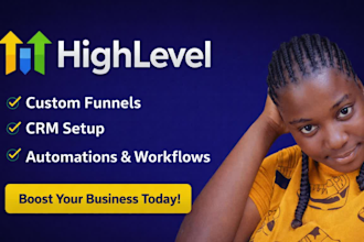build your gohighlevel funnels and gohighlevel automation