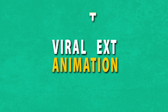 viral motivational typography reels and text animations