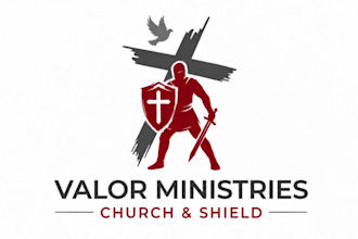 create modern minimalist and church logo design