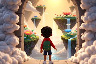create 3d cartoon animation ,storytelling videos and kids music video using ai