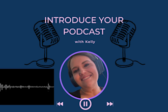 record a female podcast intro voiceover